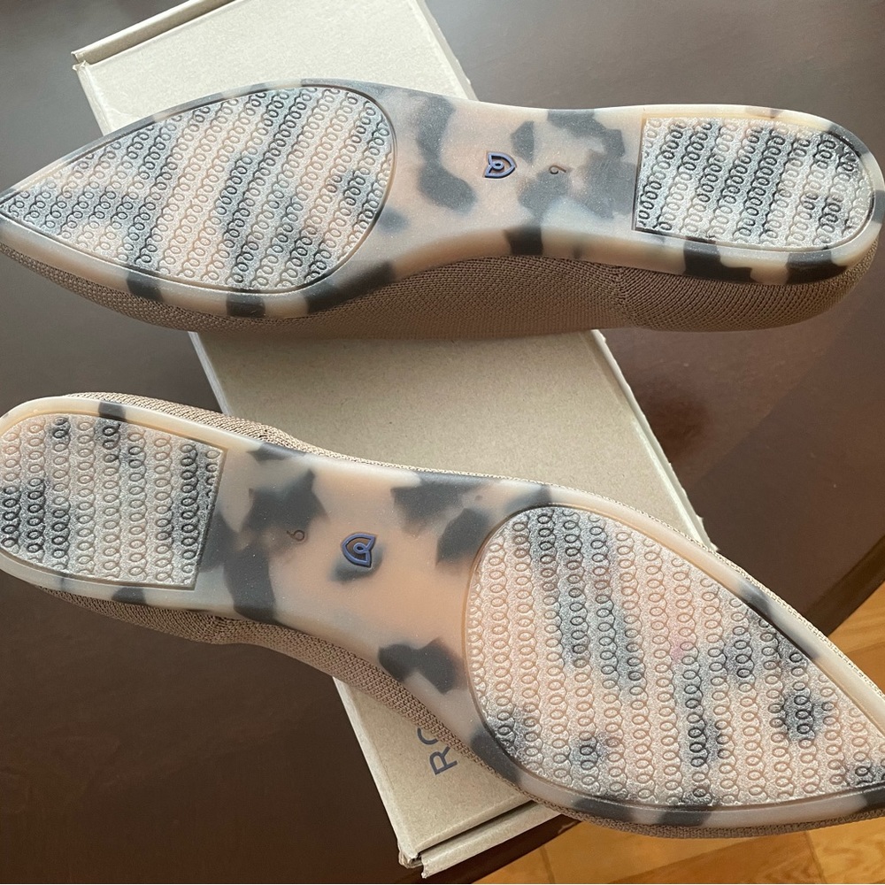 Rothy's Brown Pointed Toe Flats - Picture 3 of 4